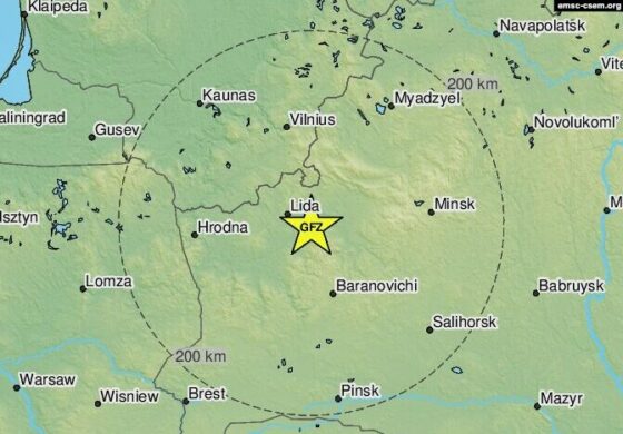 Trzęsienie ziemi na Białorusi, blisko elektrowni jądrowej w Ostrowcu