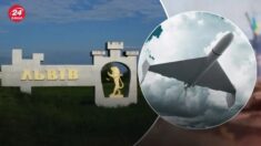 Wróg zaatakował dronami kamikadze i „Kalibrami”. „Shahedy” wystrzelone na Lwów
