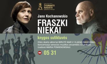 „Fraszki” Jana Kochanowskiego w Wilnie!