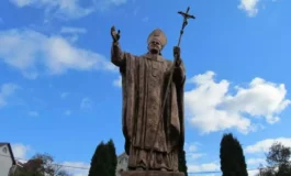 Mohylew. Zniknął pomnik Jana Pawła II