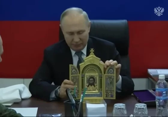 W oczekiwaniu na ukraińską kontrofensywę rosyjskich żołdaków nawiedzą ikony „Zbawiciela Nie Ludzką Ręką Uczynionego”