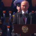 Putin podczas tegorocznej parady zwycięstwa w Moskwie
