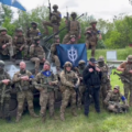 Żołnierze Rosyjskiego Korpusu Ochotniczego i Legionu Wolność Rosji