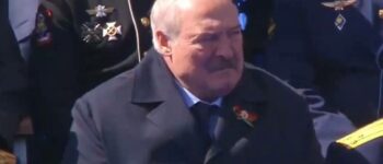 Aleksander Łukaszenka w Moskwie 9 maja 2023