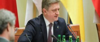 Ambasador Ukrainy w Warszawie Wasyl Zwarycz.