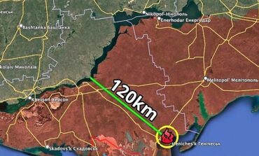 Siły Zbrojne Ukrainy uderzyły w rosyjska bazę 120 kilometrów za linią frontu!