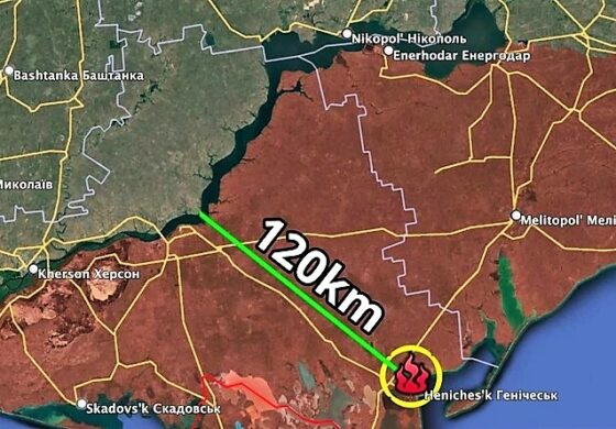 Siły Zbrojne Ukrainy uderzyły w rosyjska bazę 120 kilometrów za linią frontu!