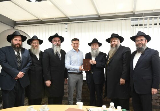 Naczelny rabin Ukrainy odpowiedział Putinowi: Jesteśmy dumni z prezydenta Zełenskiego