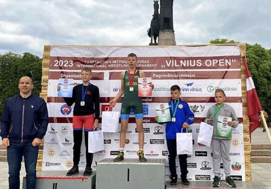 Zapaśnicy ze Szkoły Sportowej w Niemenczynie zwycięzcami „Vilnius Open”