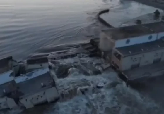 Amerykański wywiad potwierdza, że Rosja jest odpowiedzialna za zniszczenie zapory Kachowskiej Elektrowni Wodnej