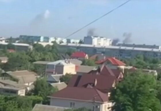 „Bawowna” w Berdiańsku: sztab i baza paliwowa armii rosyjskiej wyleciały w powietrze