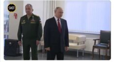 Dziwne zachowanie Putina wobec ministra obrony FR Szojgu (WIDEO)