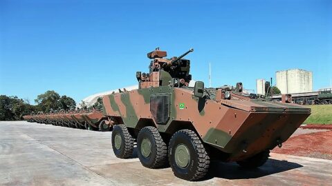 Brazylijski transporter opancerzony Guarani 6x6 produkowany przez Iveco Defense Vehicles