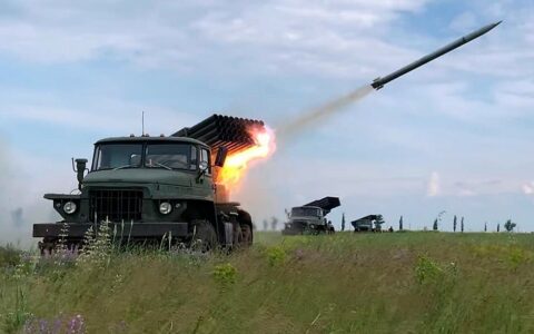 Ukraińska artyleria rakietowa – wyrzutnia „Grad”