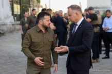 Duda z Zełenskim o Wołyniu. „Myślę, że mówił prawdę”