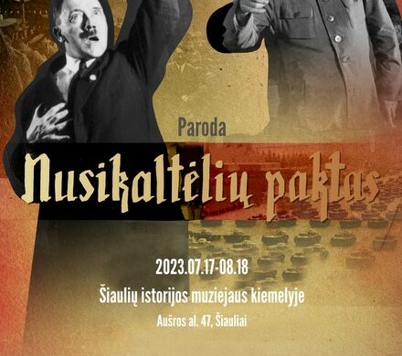 Wystawa „Pakt zbrodniarzy” w Szawlach