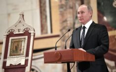 Tak źle z Putinem? Zaczął się otaczać świętymi ikonami