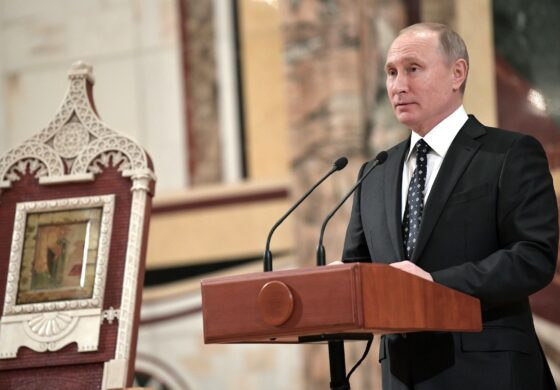 Tak źle z Putinem? Zaczął się otaczać świętymi ikonami