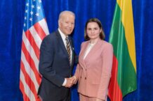 Liderka białoruskiej opozycji face to face z Joe Bidenem