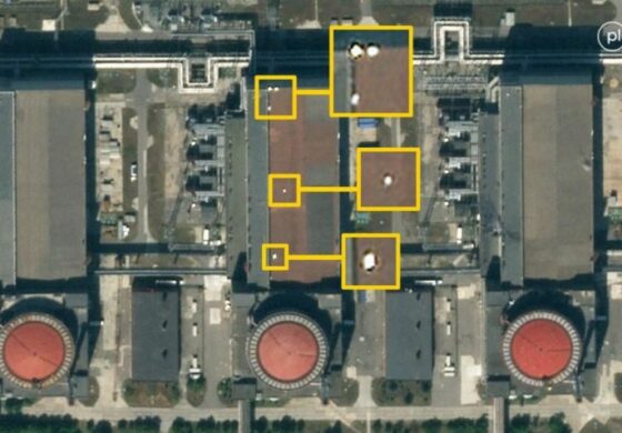 Rosjanie umieścili „coś” na dachu reaktora w Zaporoskiej Elektrowni Atomowej
