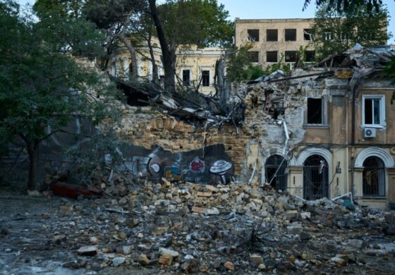 Nocny atak rakietowy w historyczne centrum Odessy. Zniszczonych zostało ponad 20 budynków