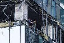 Ukraińcy zaatakowali kompleks rządowy w centrum Moskwy (WIDEO)