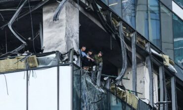 Ukraińcy zaatakowali kompleks rządowy w centrum Moskwy (WIDEO)