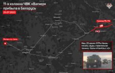 „Białoruski Hajun”: 11. kolumna „Wagnera” przybyła na Białoruś. Tym razem pojazdami opancerzonymi „Białoruski Hajun”: 11. kolumna „Wagnera” przybyła na Białoruś. Tym razem pojazdami opancerzonymi