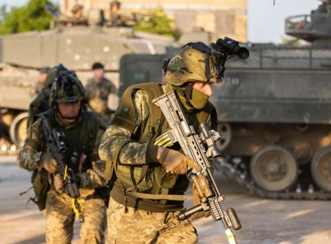 Ukraińscy żołnierze szkoleni przez Wielką Brytanię w ramach operacji „Interflex”