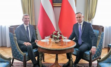 Prezydent Łotwy z wizytą w Polsce