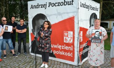 Kolejna akcja solidarności z uwięzionym Andrzejem Poczobutem