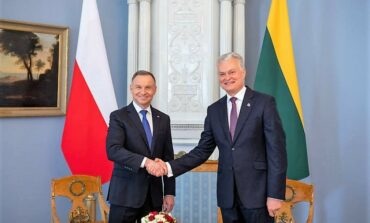 Prezydenci Polski i Litwy utrzymują wspólne stanowisko w sprawie bezpieczeństwa w regionie