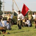 Fragment widowiska historycznego „Młodzi w bojach roku 1920. Epizody z czasów inwazji bolszewickiej 1920 roku”, Zułów, 15 sierpnia 2023 r.