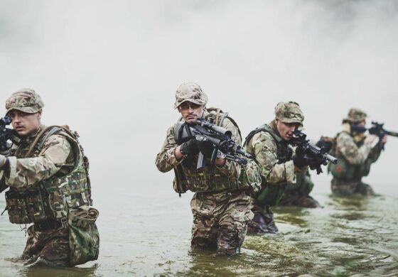 Ukraińska piechota morska po szkoleniu wraca do domu