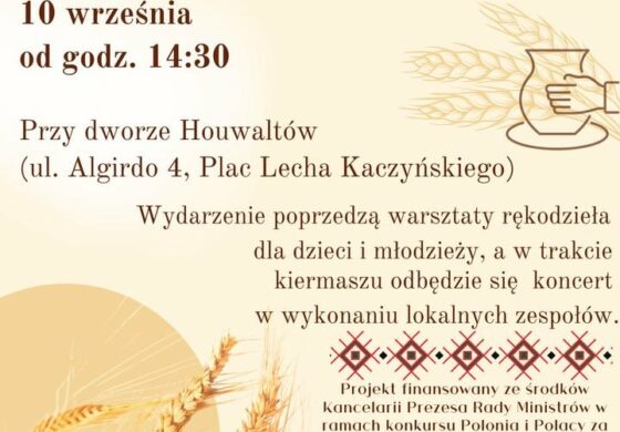 Kiermasz rzemiosła tradycyjnego w Mejszagole