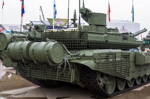Zdjęcie rosyjskiego czołg T-90