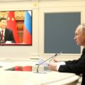Wideokonferencja Xi Jinpinga z Putinem w grudniu 2022 roku