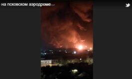Armagedon w Rosji. Zmasowany atak dronów na 6 regionów FR i Krym (WIDEO)