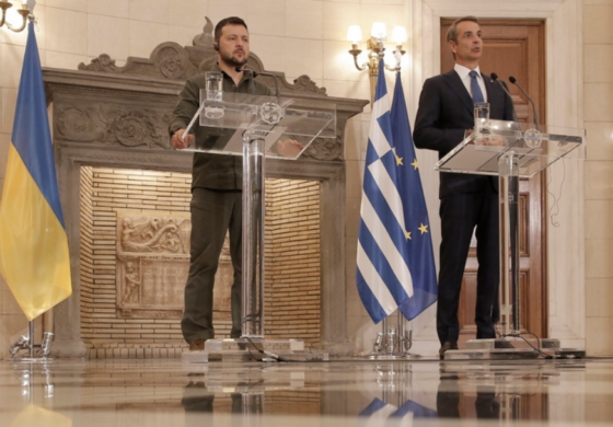 Prezydent Ukrainy w Grecji