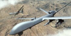 Ukraina zniszczyła większość wystrzelonych przez Rosję dronów