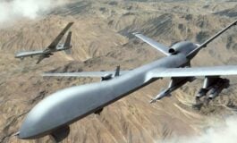 Ukraina zniszczyła większość wystrzelonych przez Rosję dronów