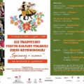 Kolorowy plakat festiwalu