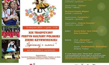 Kolejny Festyn Kultury Polskiej Ziemi Szyrwinckiej