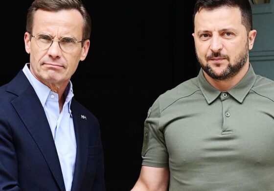 Prezydent Ukrainy z wizytą w Szwecji