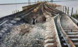 Potwierdzono, że Ukraińcy poważnie uszkodzili most kolejowy na Krymie