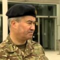 Brytyjski generał Sir Richard Lawson Barrons