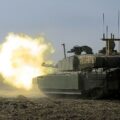 Brytyjski czołg Challenger 2 podczas ćwiczeń Fot. Ministry of Defence