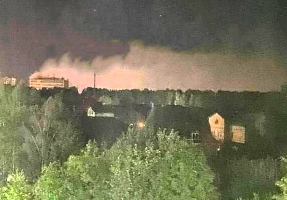 Ukraińskie drony trafiły w zakłady elektroniczne w Briańsku (WIDEO)