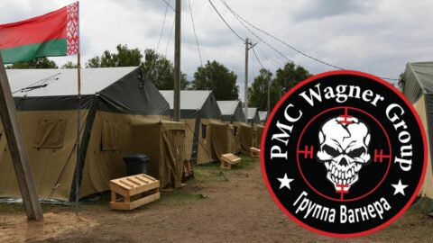 Obóz Grupy Wagnera na Białorusi Fot. Adam Berry/Getty Images