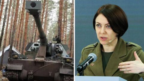 Wiceminister obrony Ukrainy Hanna Malar Fot. Sztab Generalny Sił Zbrojnych Ukrainy